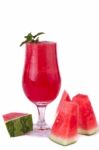 Watermelon Juice Stock Photo
