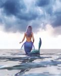Legend Of A Mermaid,a Fairy Tale Story Stock Photo