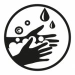 Washing Hand Sign For Covid19 Corona Virus Concept Stock Photo