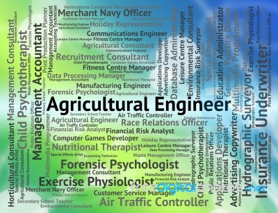 Agricultural Engineer Shows Career Farming And Hiring ...