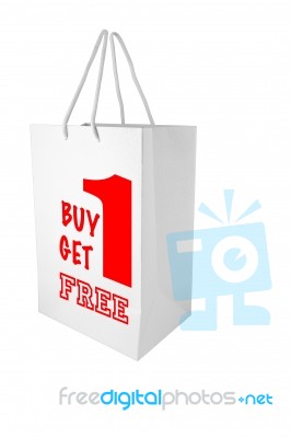 Buy One Get One Free Stock Image