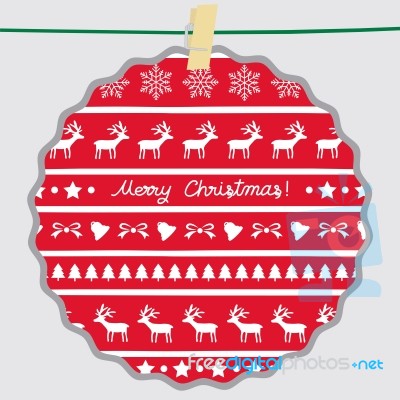 Christmas Greeting Card65 Stock Image