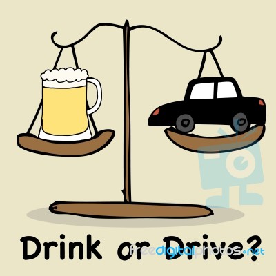 Drink Driving Stock Image
