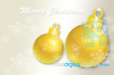Elegant And Light Merry Christmas Background Stock Image