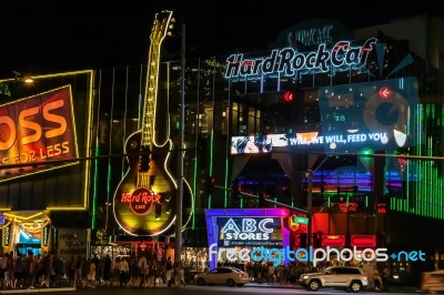 Hard Rock Cafe Las Vegas Stock Photo Royalty Free Image Id