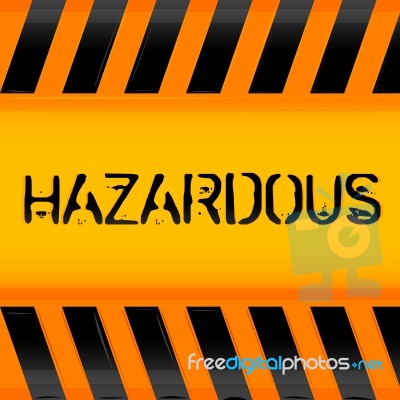 Hazardous Icon Stock Image
