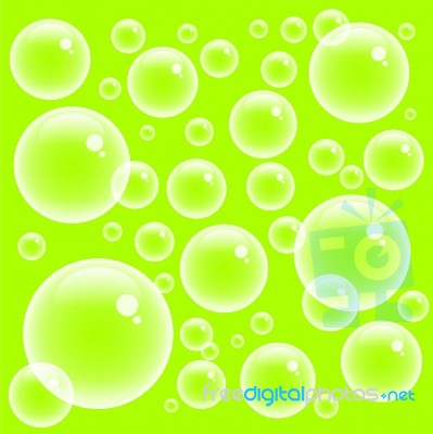 Lime Bubbles Stock Image - Royalty Free Image ID 100376877