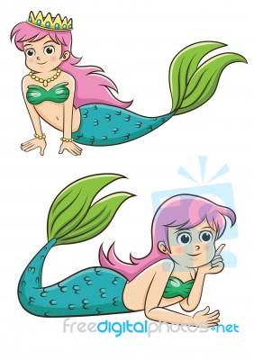 Mermaid Stock Image