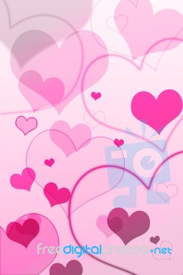 Pink Valentines Day Background Stock Photo - Royalty Free Image ID 10012275