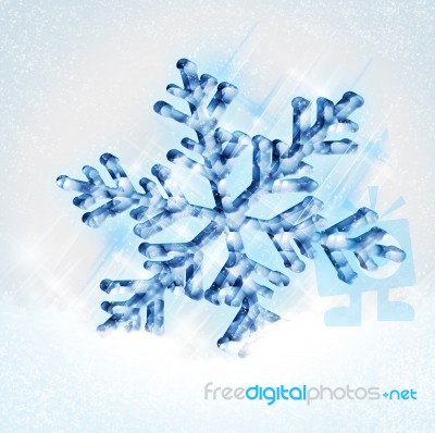 Snowflake Christmas Stock Image - Royalty Free Image ID 100126591