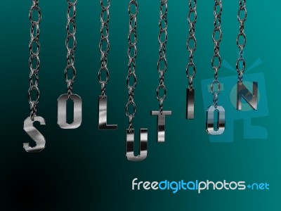 Solution Stock Image