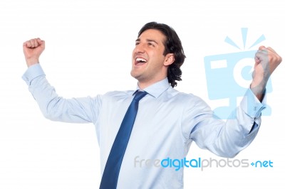 Successful Young Businessman Stock Photo
