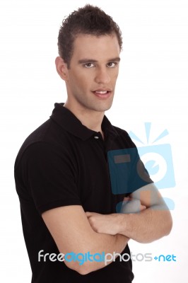 Young Fitness Man Stock Photo
