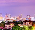 Bangkok Cityscape Stock Photo