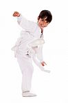 Karate Kid Stock Photo