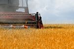 The Combine Harvester Stock Photo