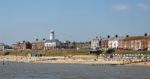 Southwold, Suffolk/uk - June 2 : View Of The Beach At Southwold Stock Photo