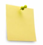 Post It Stock Photo