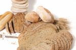 Traditional Slices Of Bread Stock Photo