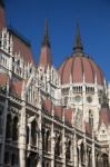 Parliament In Budapest Hungary Stock Photo