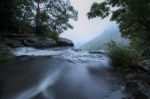 Morans Falls In Tamborine Mountains Stock Photo