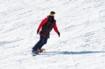 Deogyusan,korea - January 1: Skier Skiing On Deogyusan Ski Resort In Winter,south Korea On January 1, 2016 Stock Photo