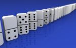 Domino Stock Photo