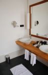 Interior Detail Of A Modern Bathroom Stock Photo