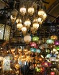 Istanbul, Turkey - May 25 : Lights For Sale In The Grand Bazaar In Istanbul Turkey On May 25, 2018 Stock Photo