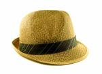 Fashion Straw Hat  Stock Photo