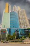 Skyscrapers In Panama City, Panama Stock Photo