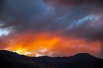 Sunset At Wanaka Stock Photo