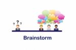 Brainstorm Stock Photo