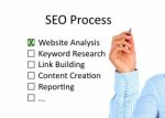 Seo Process Stock Photo