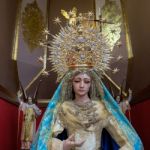 Marbella, Andalucia/spain - July 6 : Statue Of The Madonna In Th Stock Photo