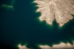 Aerial View Of Lake Mead Stock Photo