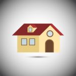 House.  Illustration Stock Photo