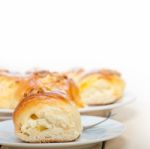 Sweet Bread Donut Cake Stock Photo