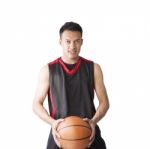 Asian Basketball Player Stock Photo