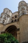 Malaga, Andalucia/spain - July 5 : View Towards The Cathedral In Stock Photo