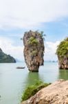 High Angle View Khao Tapu Island Stock Photo