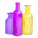 Colorful Bottles Stock Photo