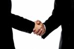 Entrepreneurs Shaking Hands Stock Photo