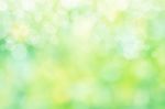 Bokeh Green Background Stock Photo