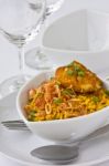 Saffron Rice Stock Photo