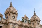 Monte Carlo, Monaco/europe - April 19 :  Roof Detail Of The Casi Stock Photo