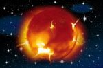 Solar Flares Stock Photo