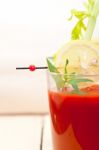 Fresh Tomato Juice Stock Photo