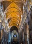 Interior View Of Southwark Cathedral Stock Photo