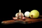 Cutting Board Stock Photo